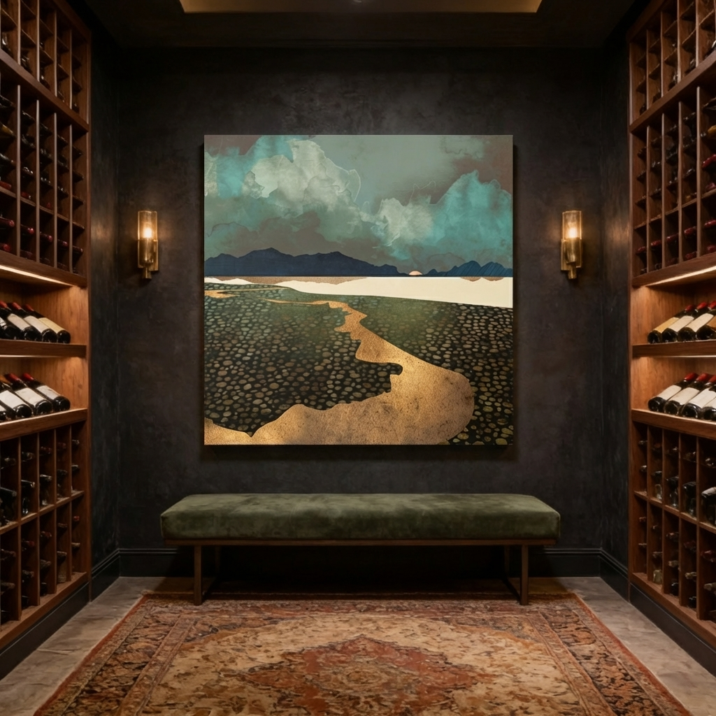 Distant Land Matte Canvas, Stretched, No Frame