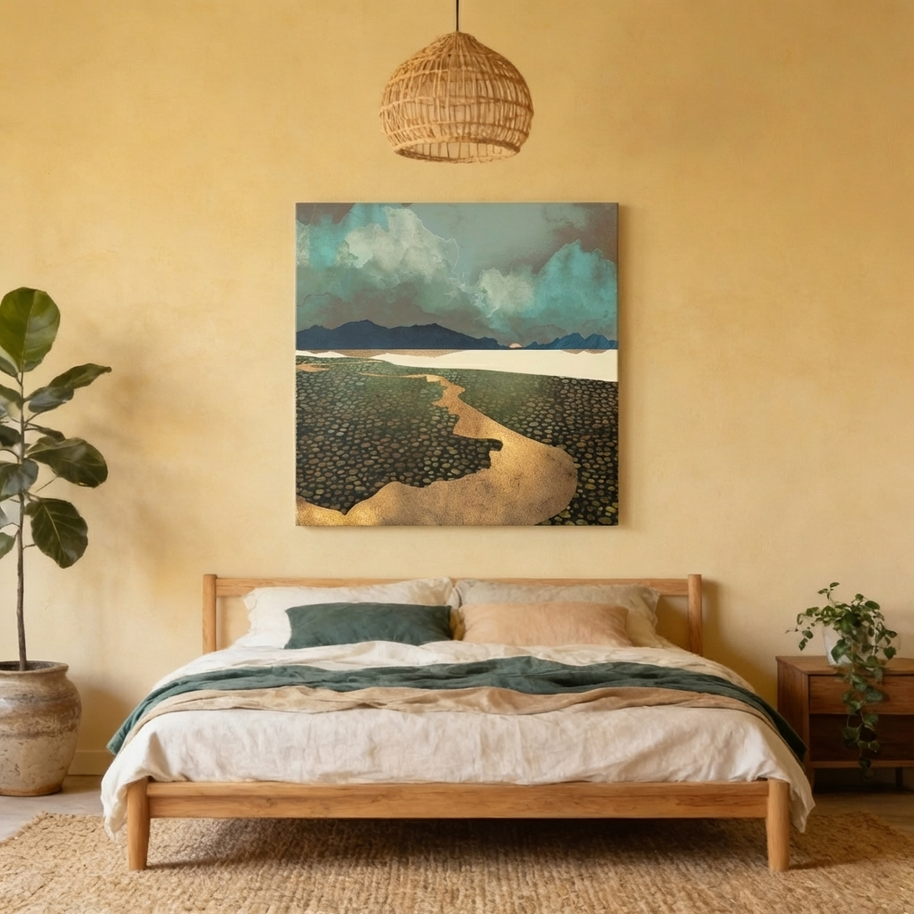Distant Land Matte Canvas, Stretched, No Frame