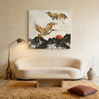 Elegant Flight II Matte Canvas, Stretched, No Frame