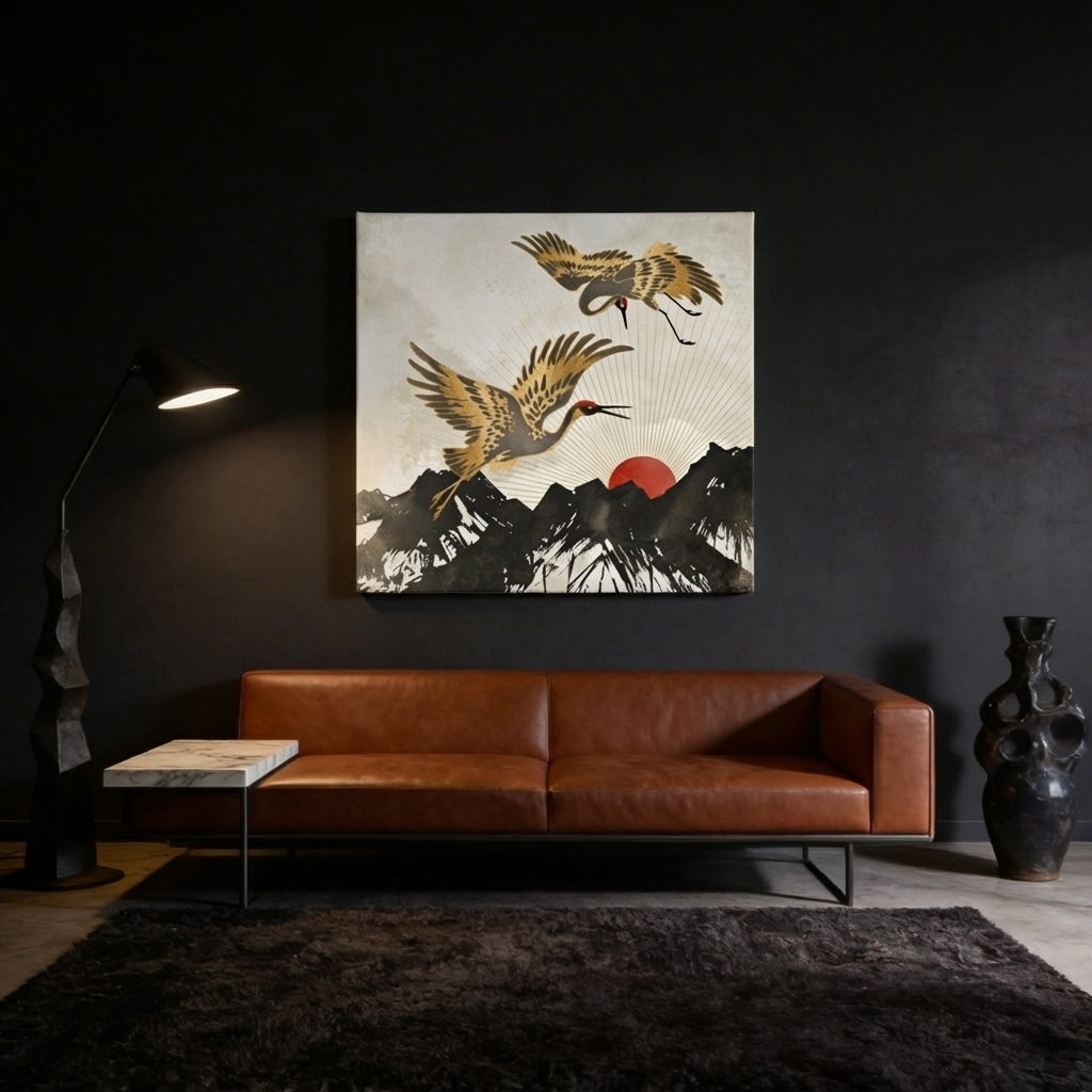 Elegant Flight II Matte Canvas, Stretched, No Frame