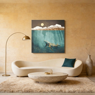 Light Beneath Matte Canvas, Stretched, No Frame