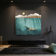 Light Beneath Matte Canvas, Stretched, No Frame