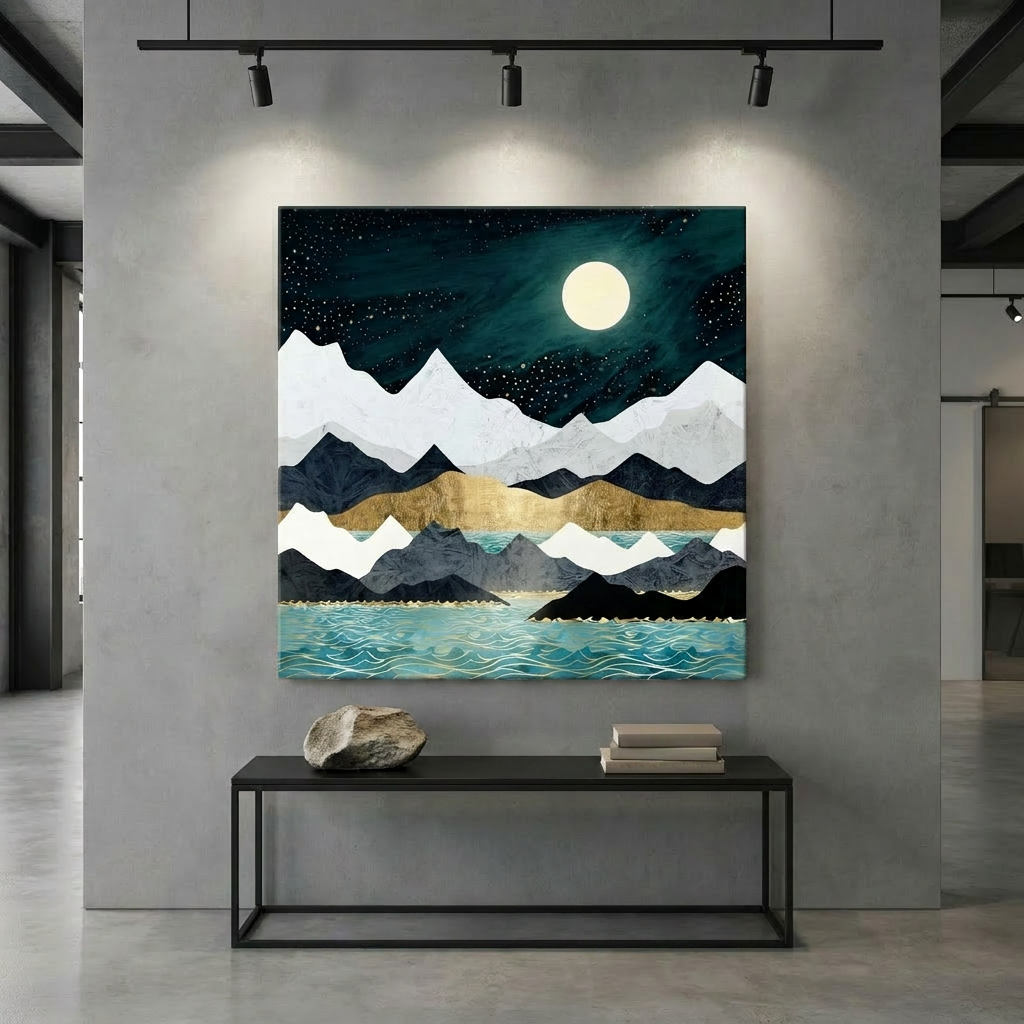 Ocean Stars Matte Canvas, Stretched, No Frame