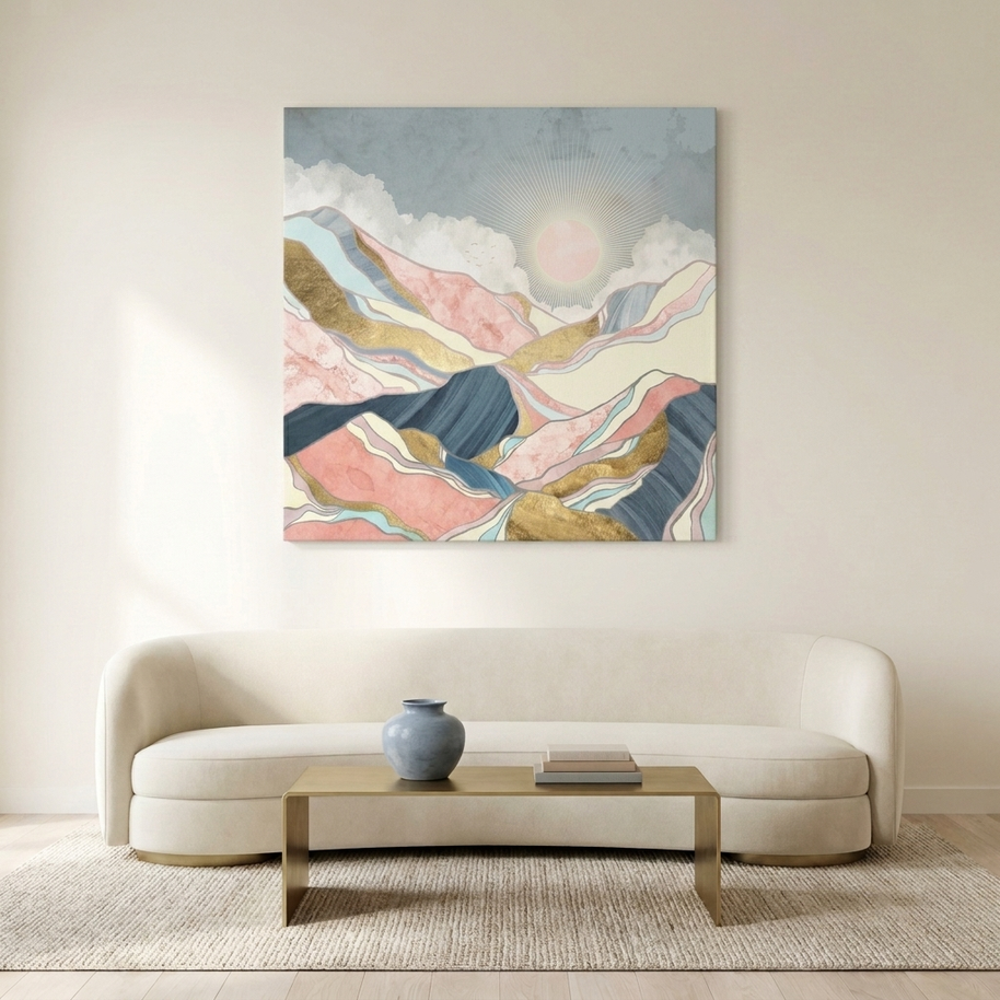 Spring Morning Matte Canvas, Stretched, No Frame