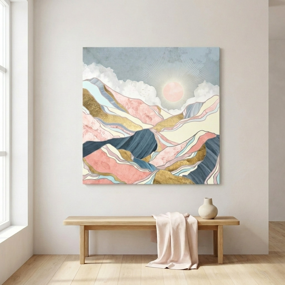 Spring Morning Matte Canvas, Stretched, No Frame