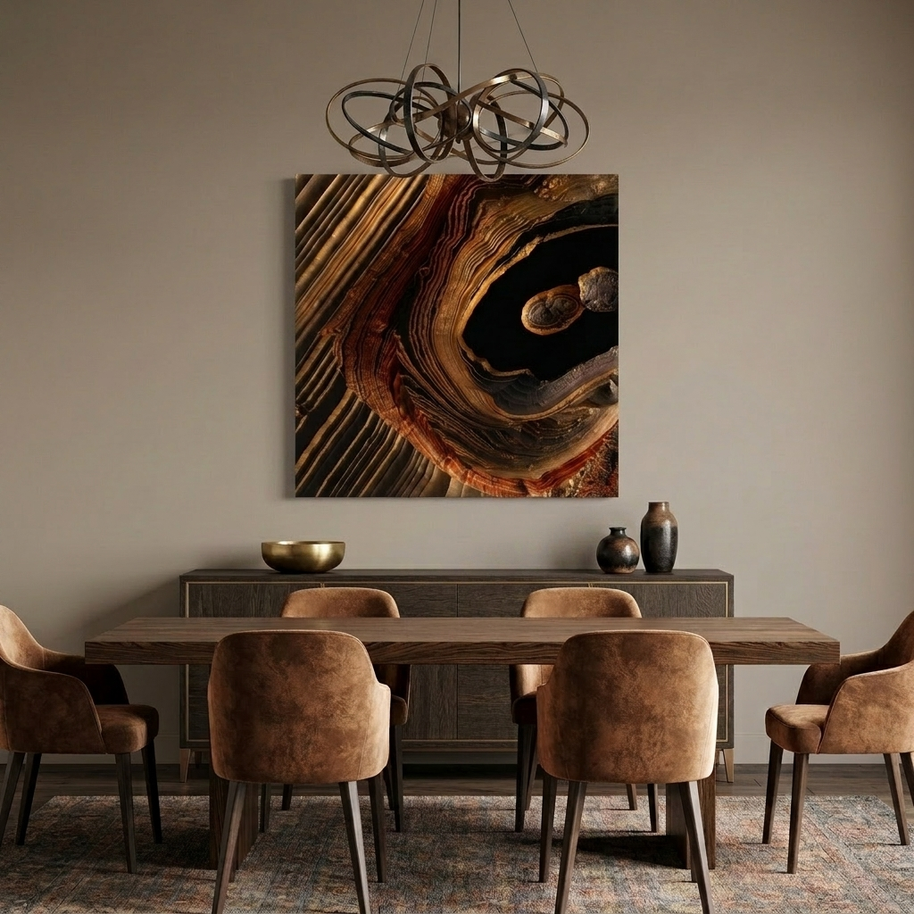 Tigers Eye Canyon Matte Canvas, Stretched, No Frame