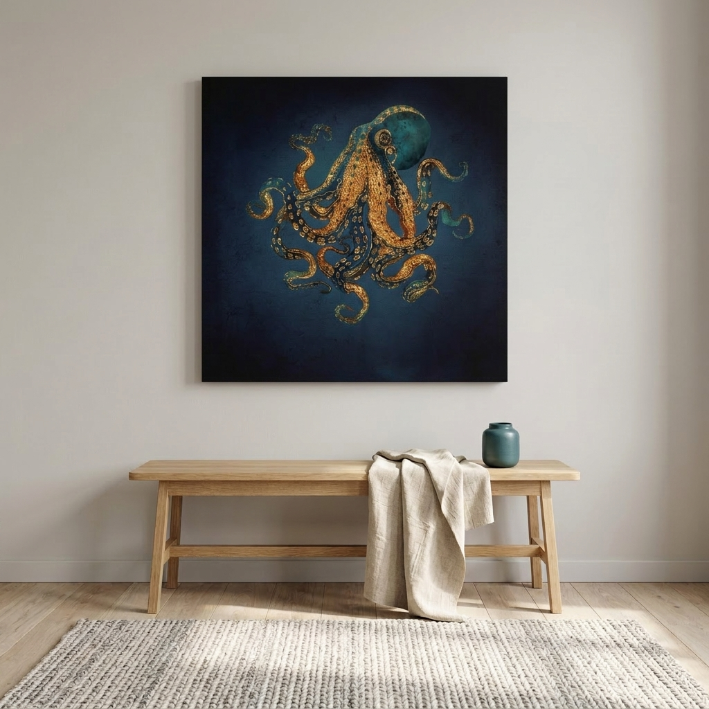 Underwater Dream IV Matte Canvas, Stretched, No Frame