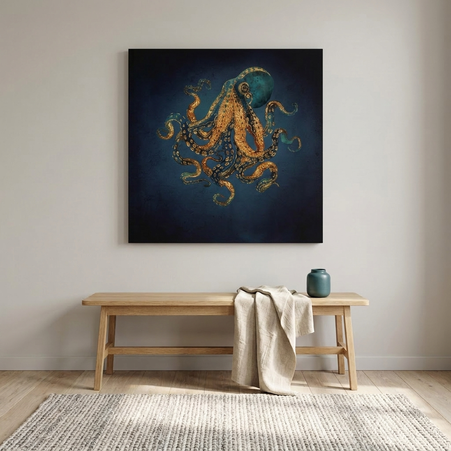 Underwater Dream IV Matte Canvas, Stretched, No Frame