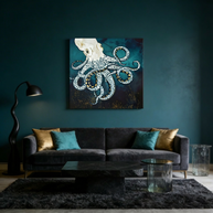 Underwater Dream VII Matte Canvas, Stretched, No Frame