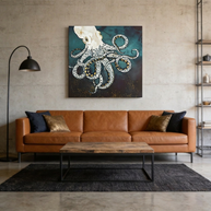 Underwater Dream VII Matte Canvas, Stretched, No Frame