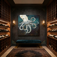 Underwater Dream VII Matte Canvas, Stretched, No Frame