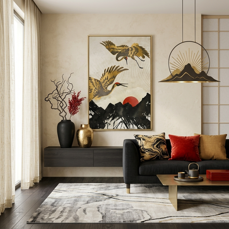 Elegant Flight II - Poster Print - No Frame