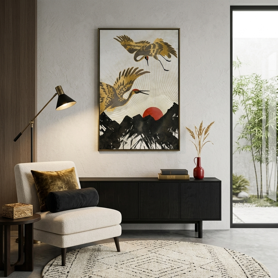 Elegant Flight II - Poster Print - No Frame