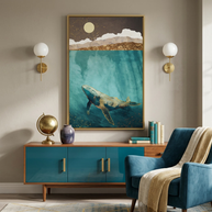 Light Beneath - Poster Print - No Frame
