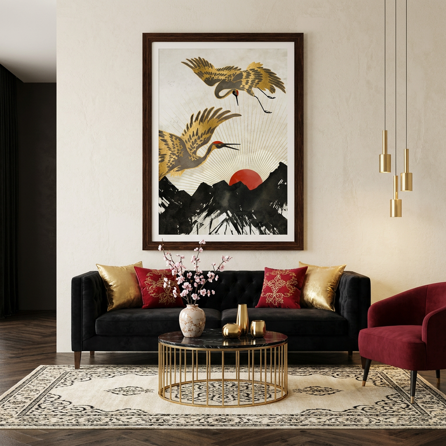 Elegant Flight II - Poster Print - No Frame