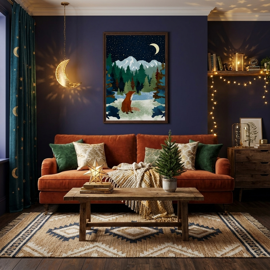 Winter Fox - Poster Print - No Frame