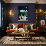 Winter Fox - Poster Print - No Frame