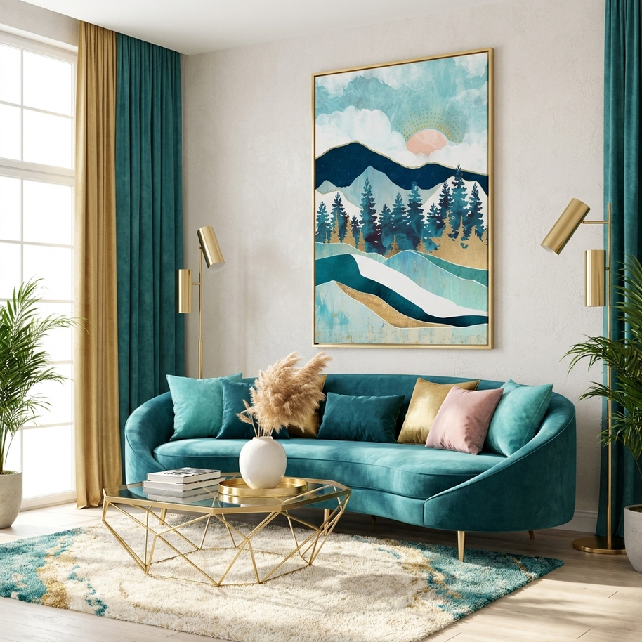 Summer Forest - Poster Print - No Frame