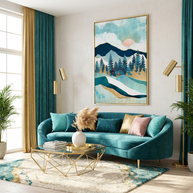 Summer Forest - Poster Print - No Frame