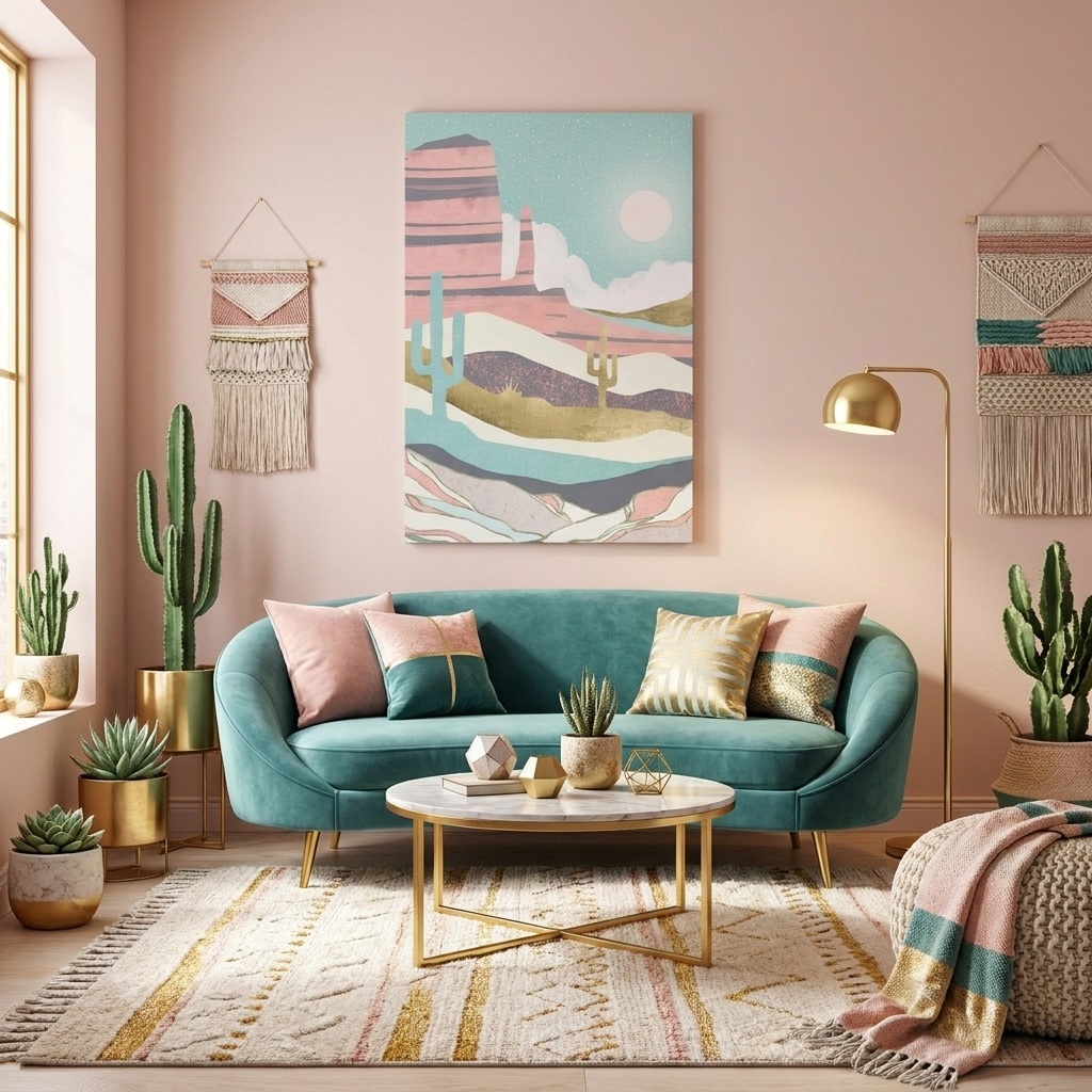Desert Sun - Poster Print - No Frame