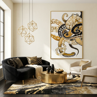 Metallic Octopus - Poster Print - No Frame
