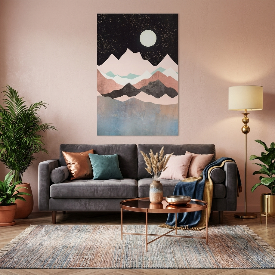 Midnight Stars - Poster Print - No Frame