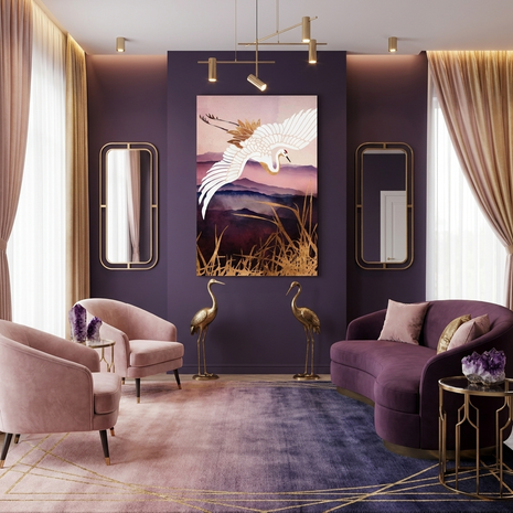 Elegant Flight III - Poster Print - No Frame