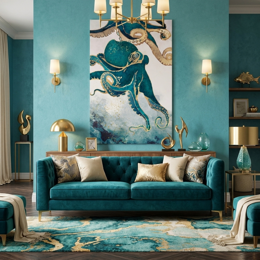 Underwater Dream V - Poster Print - No Frame