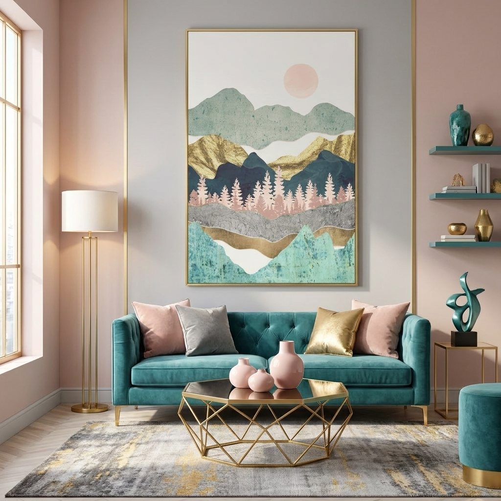 Summer Vista - Poster Print - No Frame