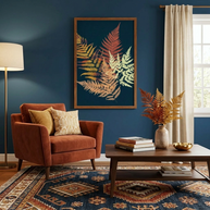Autumn Fern - Poster Print - No Frame