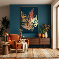Autumn Fern - Poster Print - No Frame