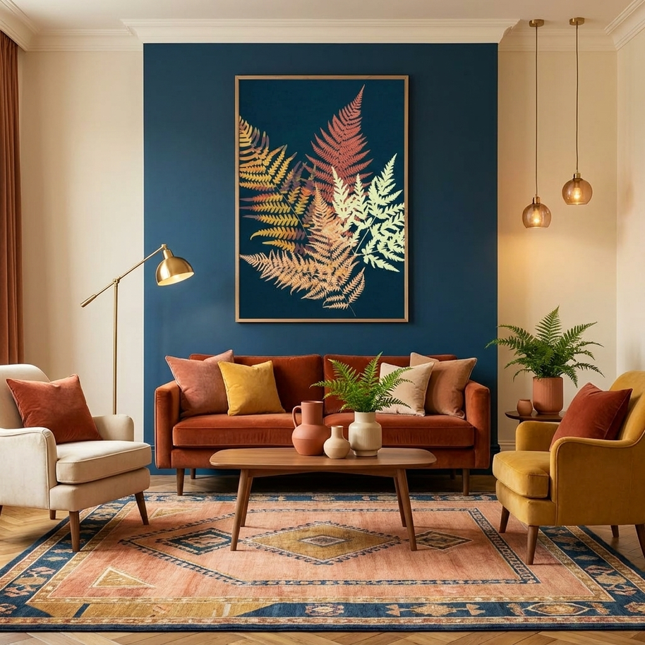 Autumn Fern - Poster Print - No Frame