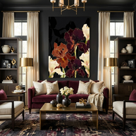 Autumn Iris - Poster Print - No Frame