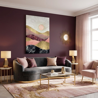 Blush Sun - Poster Print - No Frame