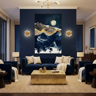 Midnight Winter - Poster Print - No Frame