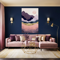 Mauve Mist - Poster Print - No Frame