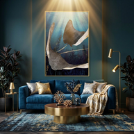 Metallic Stingray - Poster Print - No Frame