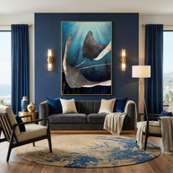 Metallic Stingray - Poster Print - No Frame