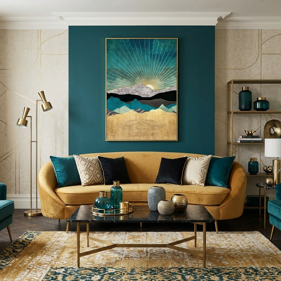 Peacock Vista - Poster Print - No Frame