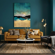 Peacock Vista - Poster Print - No Frame