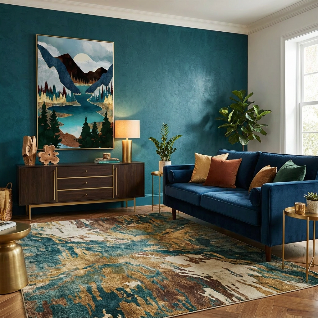 River Vista - Poster Print - No Frame