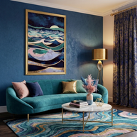 Moonlit Ocean - Poster Print - No Frame