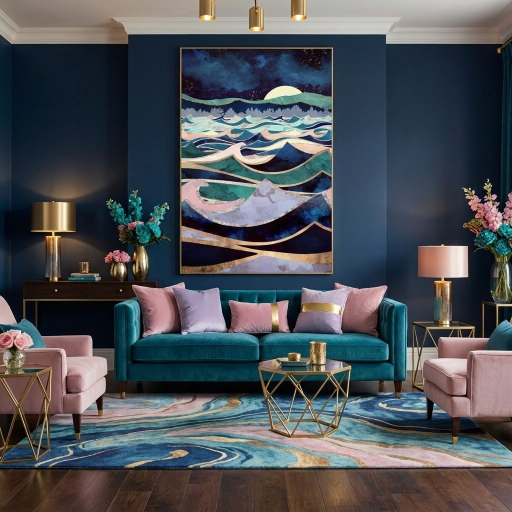 Moonlit Ocean - Poster Print - No Frame