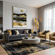 Golden Spring Moon - Poster Print - No Frame
