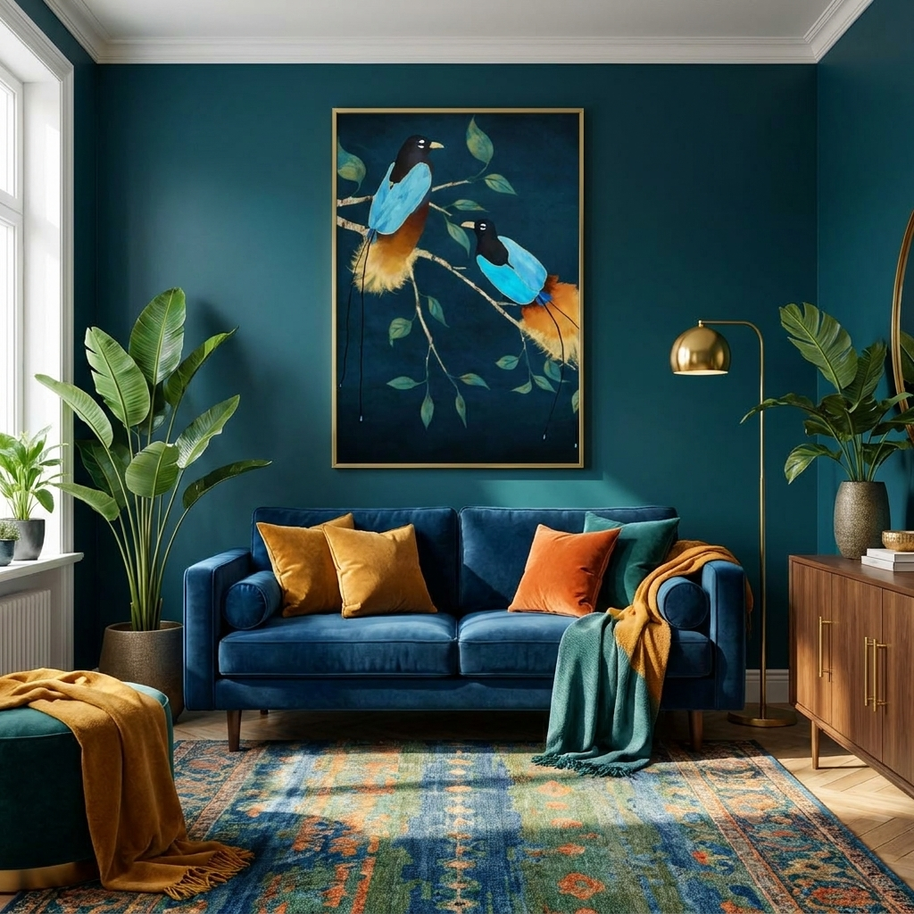 Birds of Paradise - Poster Print - No Frame
