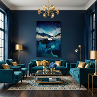 Midnight Water - Poster Print - No Frame