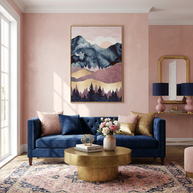 Mauve Vista - Poster Print - No Frame