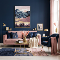 Mauve Vista - Poster Print - No Frame
