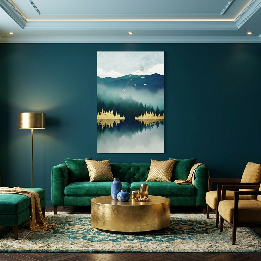 Mist Reflection - Poster Print - No Frame