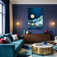 Moon Bay - Poster Print - No Frame